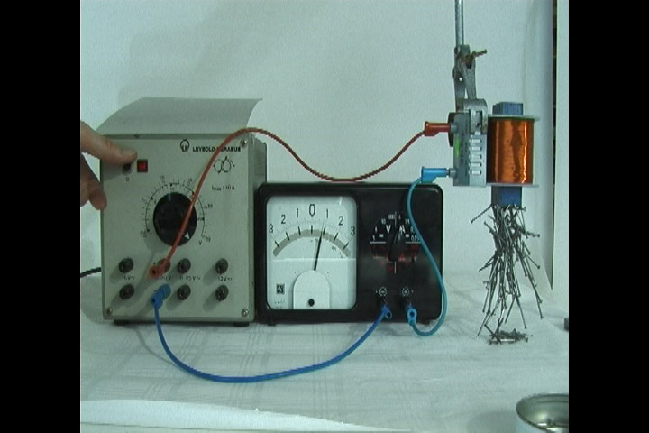 Wissenschaftliches Elektromagnet Experiment Modell Physikalischer Magnet 