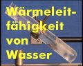 Wärmeleitfähigkeit von Wasser